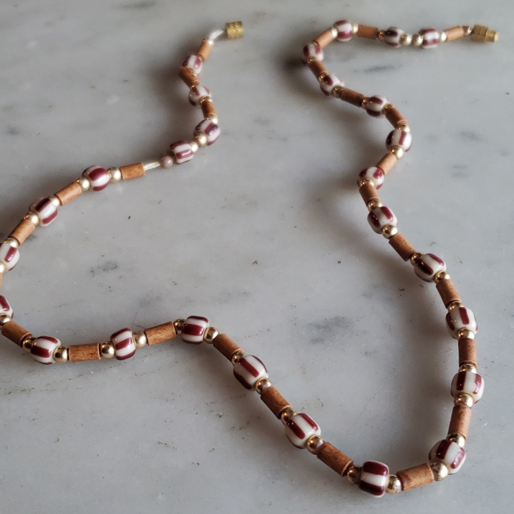 Vintage Beaded Choker